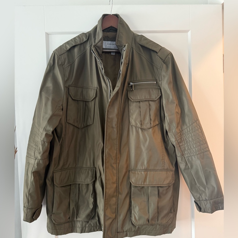 Andrew Marc Quilted pea coat